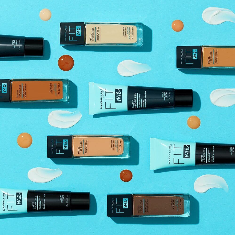 پرایمر فیت می میبلین مدل Matte + Poreless حجم 30 میل — تصویر ۶