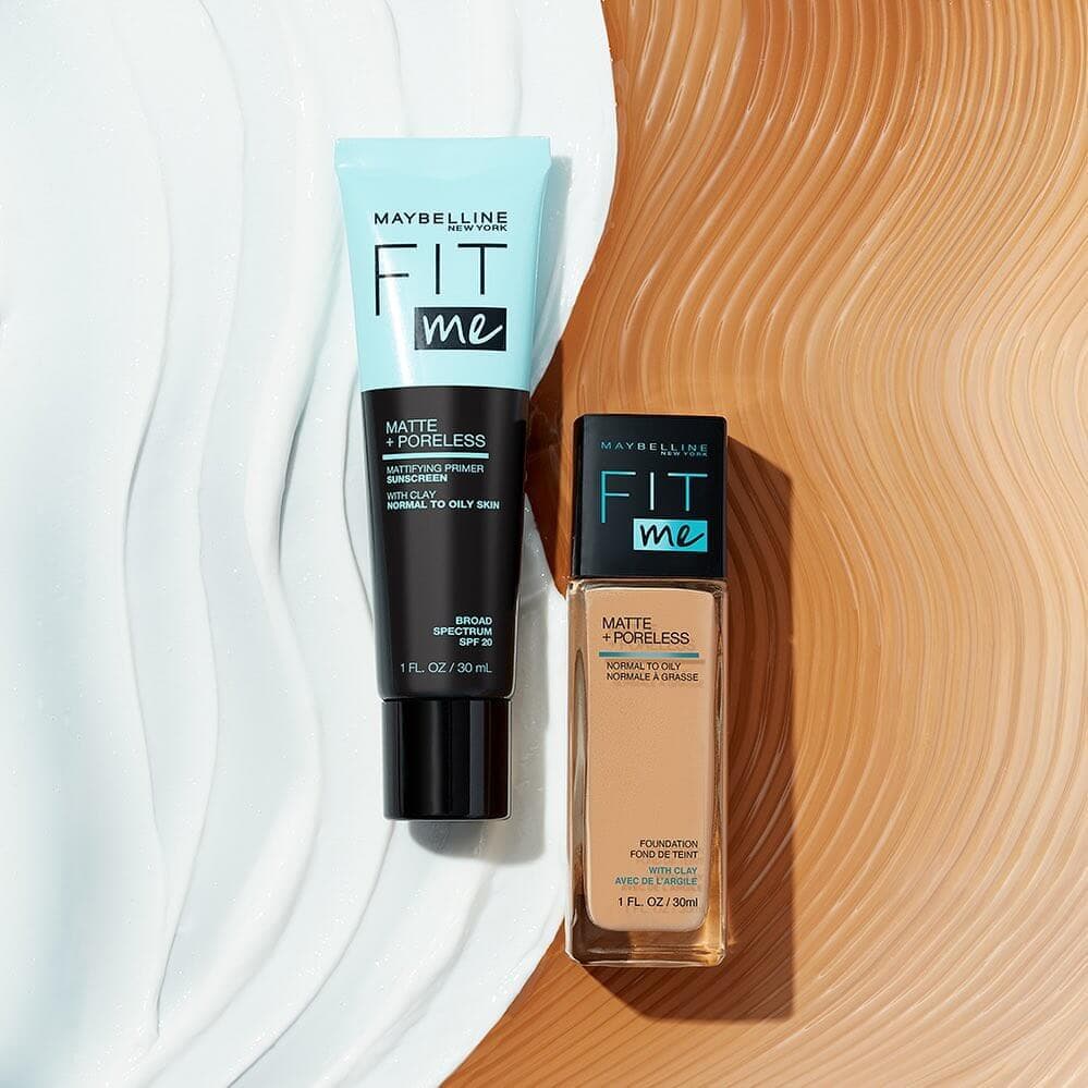 پرایمر فیت می میبلین مدل Matte + Poreless حجم 30 میل — تصویر ۲