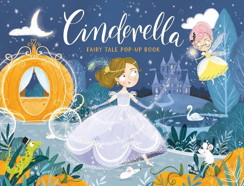 fairy tale pop up book – cinderella