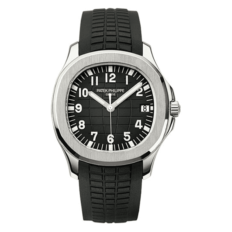 ساعت مچی مردانه پتک فیلیپ آکوانات سیلور فول مشکی Patek Philippe Aquanaut Silver Full Black