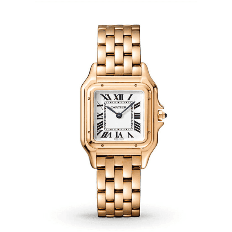 ساعت مچی زنانه کارتیر رزگلد پنتر Cartier Panthere Rose Gold