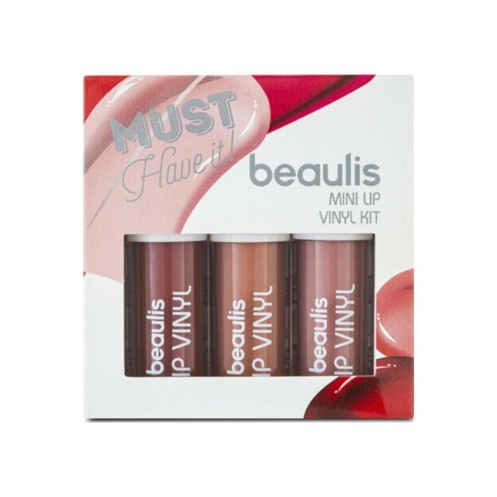 پک ۳ تایی رژ لب مایع مینی بیولیز(بیولیس) مدل Mini Up Vinyl Kit