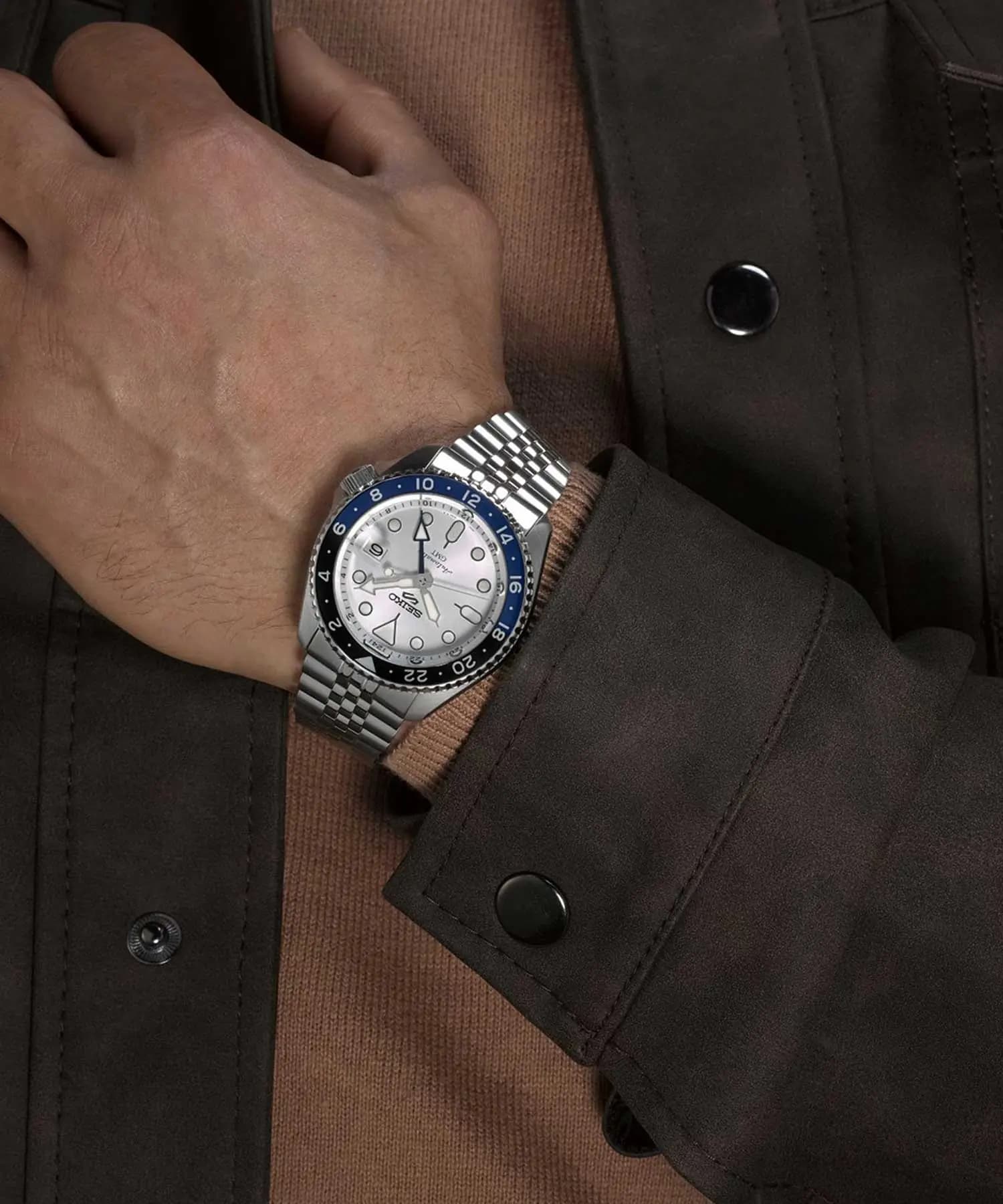 ساعت مچی اتوماتیک مردانه سیکو 5 SEIKO 5 SSK033K1 — تصویر ۵