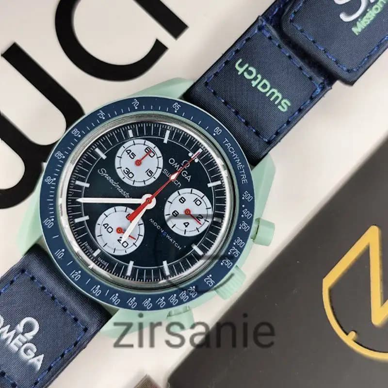 ساعت مچی امگا سواچ مدل ماموریت کره زمین Omega Swatch Mission on Earth — تصویر ۴
