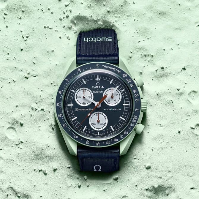 ساعت مچی امگا سواچ مدل ماموریت کره زمین Omega Swatch Mission on Earth — تصویر ۲