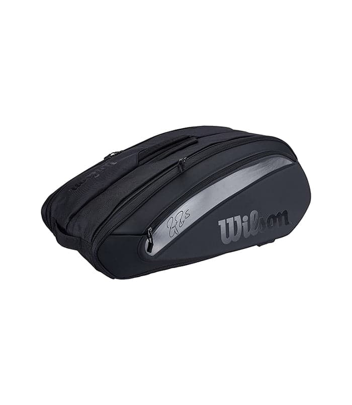 ساک تنیس ویلسون Federer DNA 12 Pack Black Bag