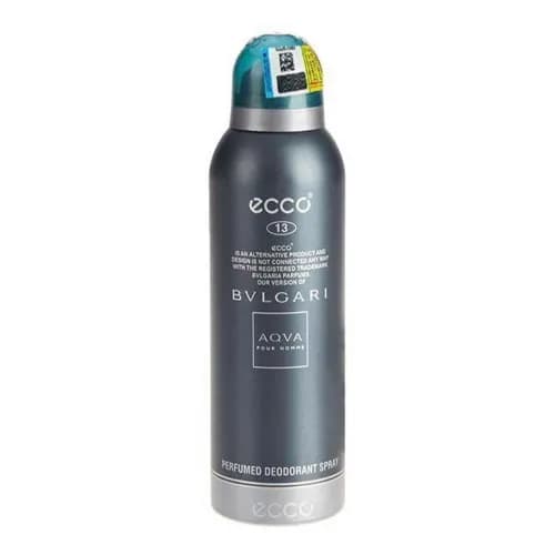 اسپری ضد تعریق مردانه اکو Ecco Bvlgari Aqva No 28 حجم 200 میل