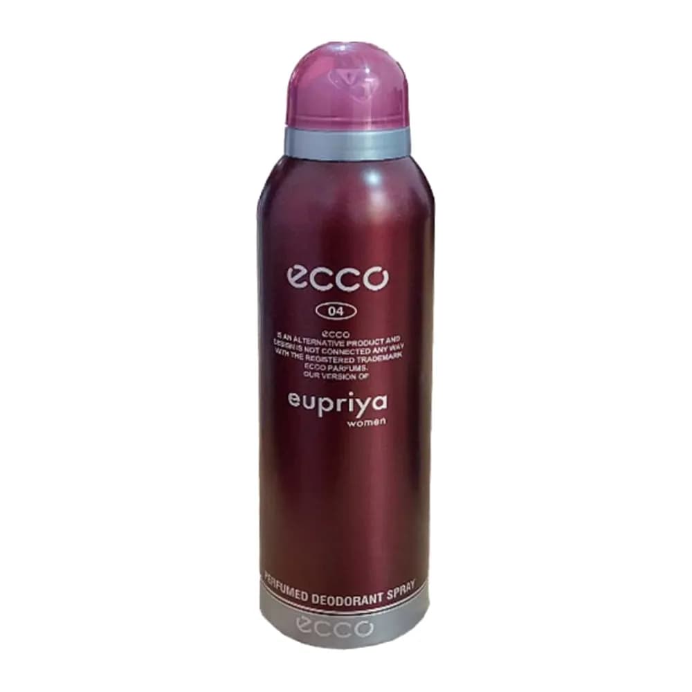 اسپری ضد تعریق زنانه اکو Ecco Eupriya No 04 حجم 200 میل