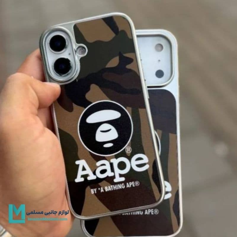 قاب گوشی ape camo Green & Pink کد C3295 | لوازم جانبی مسلمی