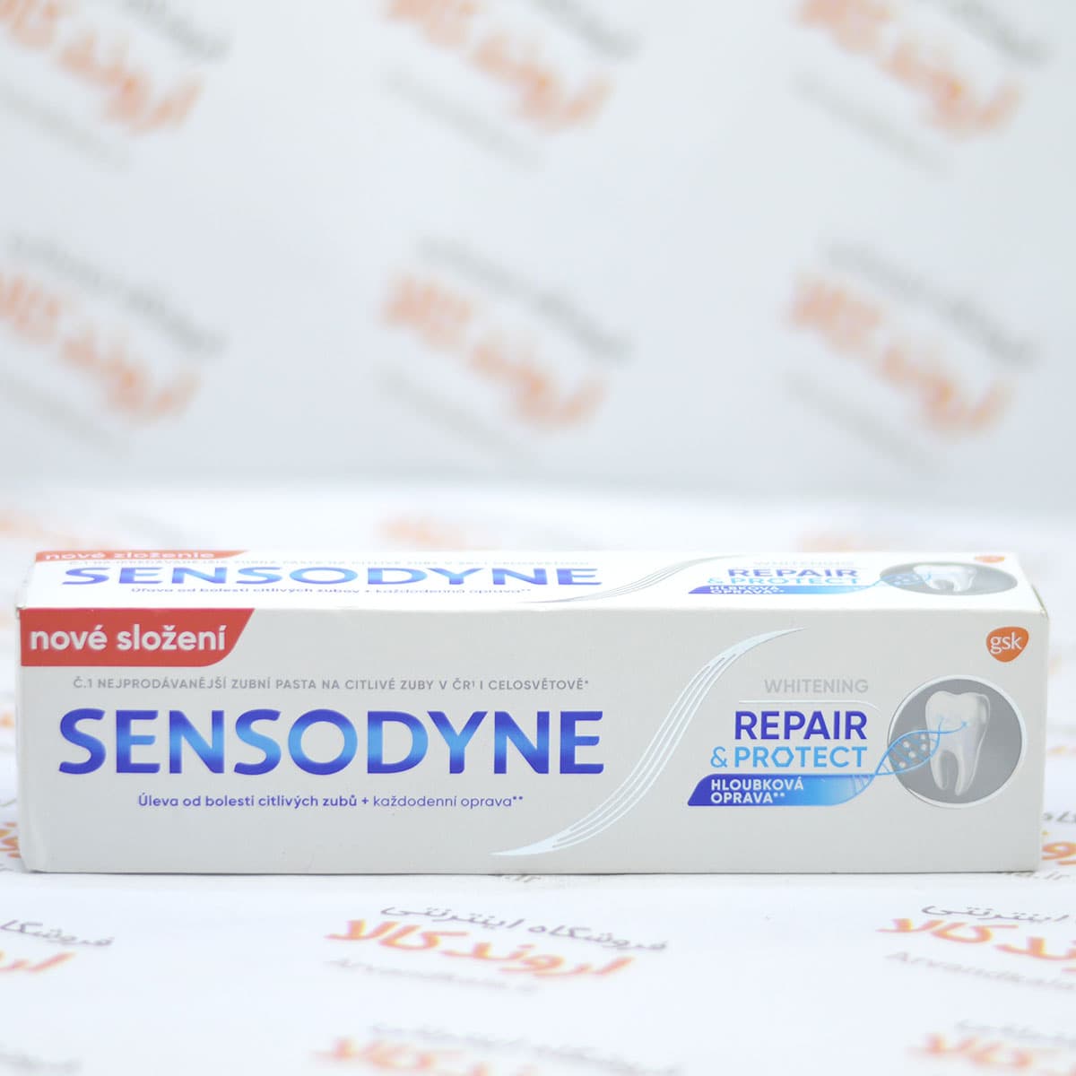 خمیر دندان سنسوداین SENSODYNE Repair and Protect حجم 75 میل — تصویر ۴