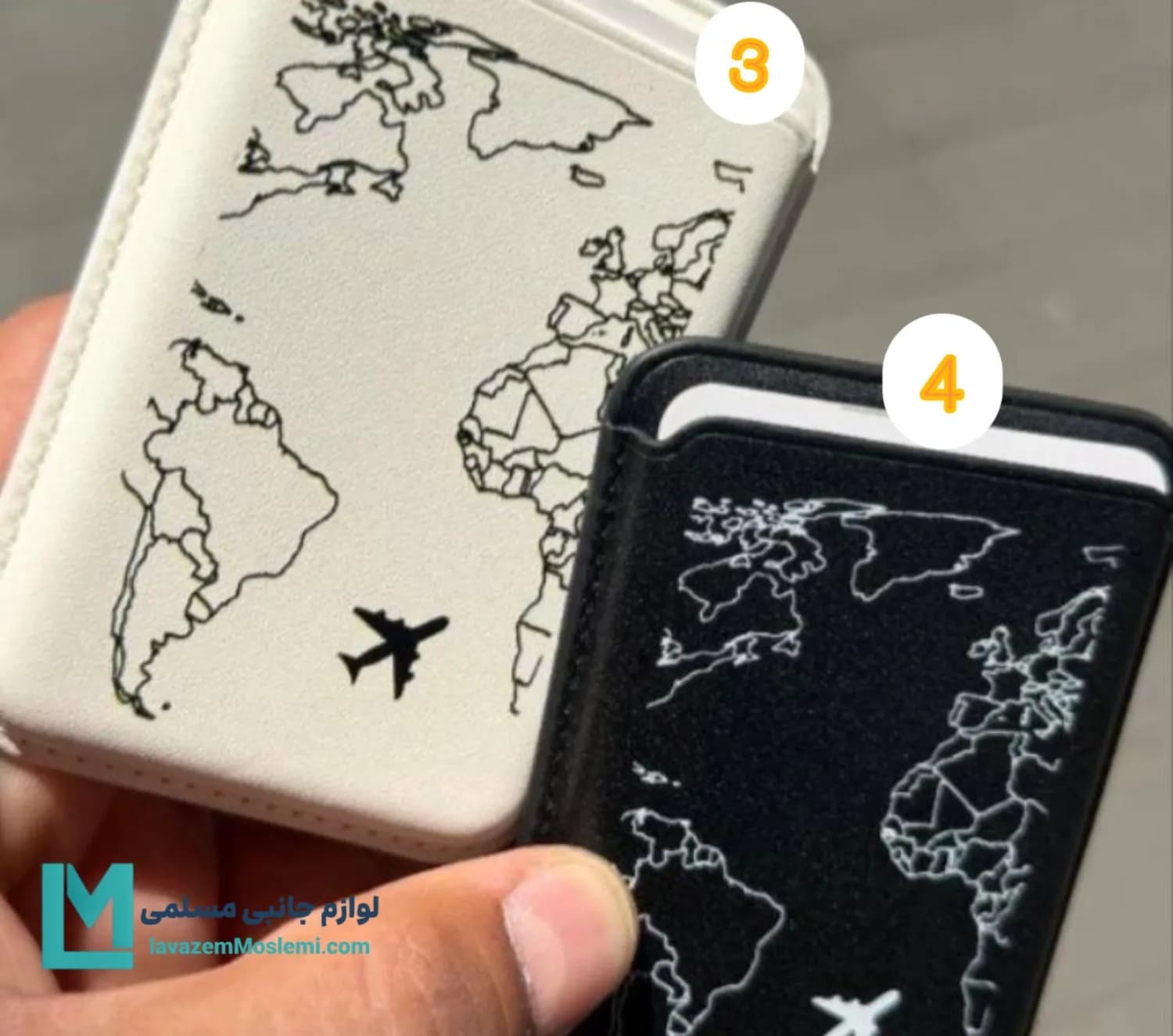 travel wallet کد C3285 | لوازم جانبی مسلمی — تصویر ۲