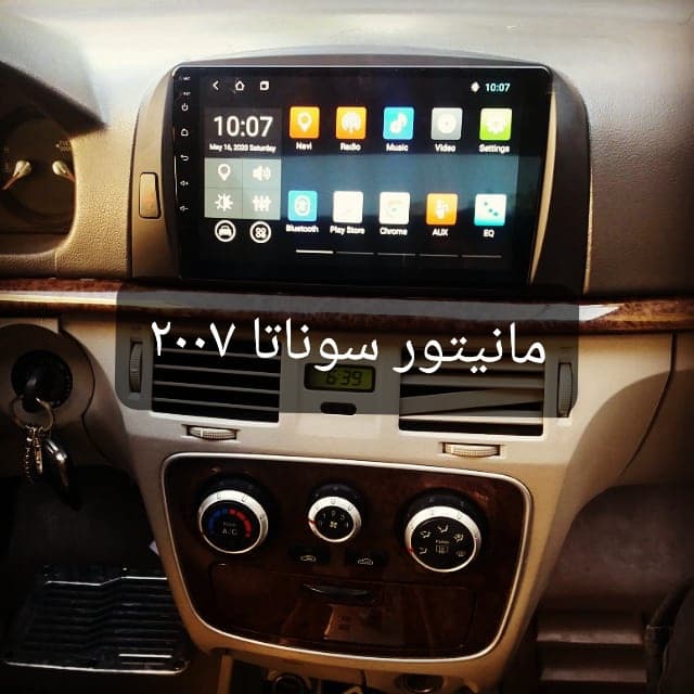 مانیتور هیوندا سوناتا 2007 ۱۱اینچ اندروید مدل t3l برند شیائومی