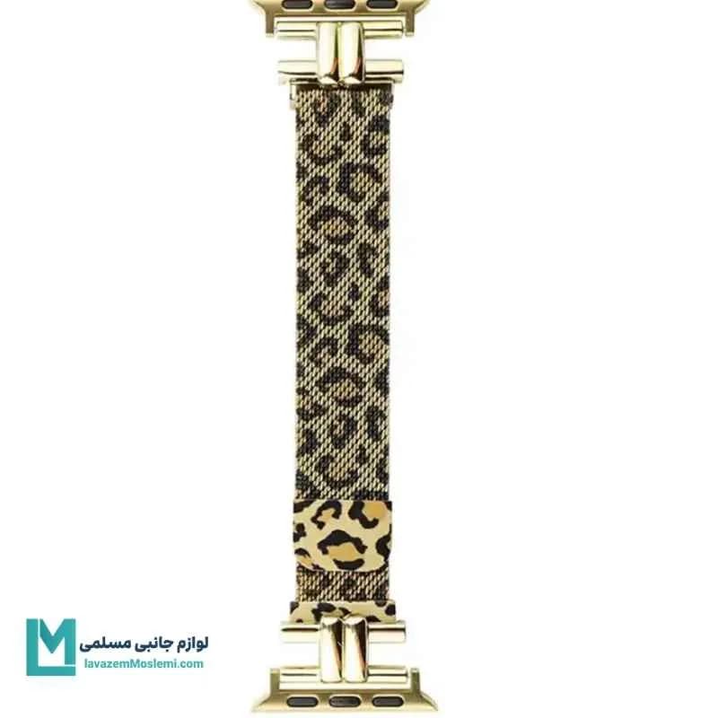 بند اپل واچ میلانس فشن پلنگی کد W1028 | لوازم جانبی مسلمی — تصویر ۴