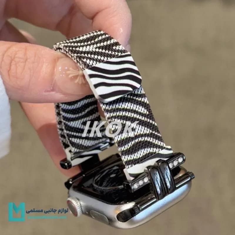 بند اپل واچ میلانس فشن پلنگی کد W1028 | لوازم جانبی مسلمی — تصویر ۳