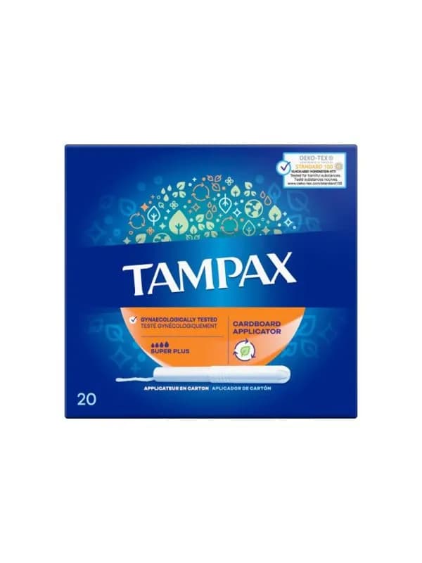 تامپون تامپکس Tampaxمدل Super Plus تعداد 20 عدد