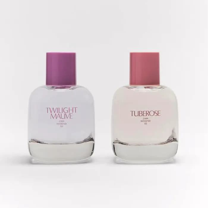 عطر دو قلو زارا تیوب رز و توایلایت ماو