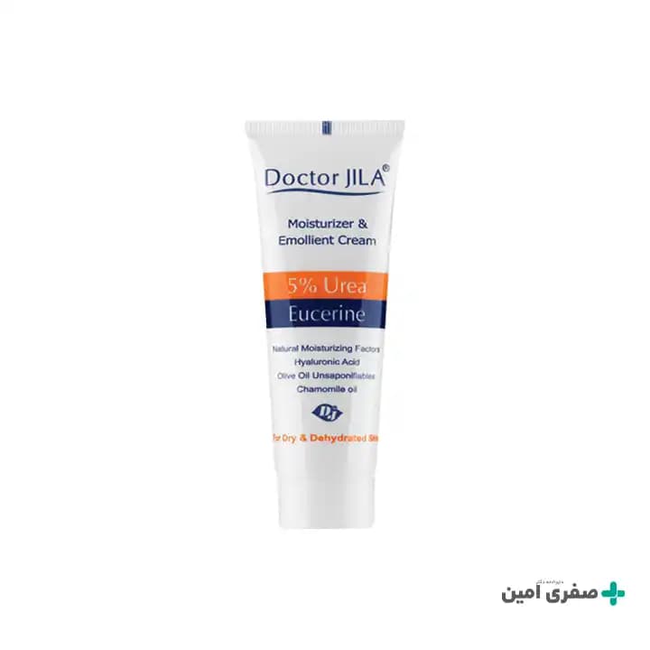 کرم مرطوب کننده اوره 5 درصد دکتر ژیلا