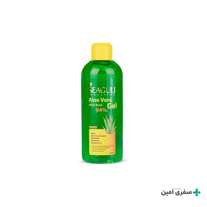 ژل آلوئه ورا بعد از سوختگی سی گل
