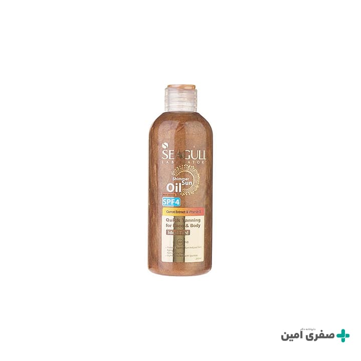 روغن برنزه کننده اکلیلی سی گل