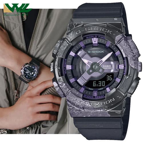 ساعت مچی مردانه/زنانه کاسیو جی شاک اصل مدل GM-S114GEM-1A2DR — تصویر ۸