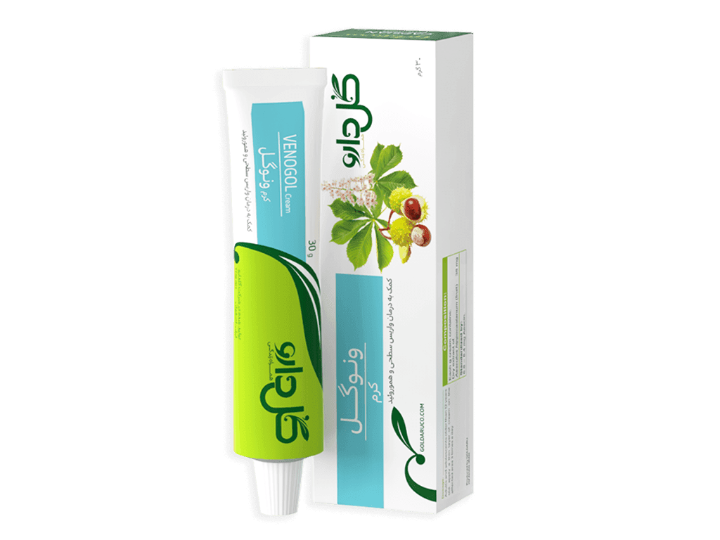 کرم ونوگل گل دارو ۳۰گرم Goldaru Venogl Cream 30g