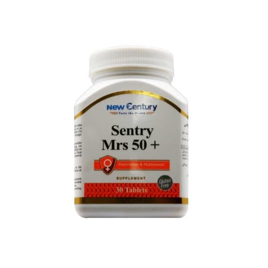 قرص سنتری میسیز فیفتی پلاس نیو سنتری 30 عدد New Century Sentry Mrs 50 Plus 30 Tablets