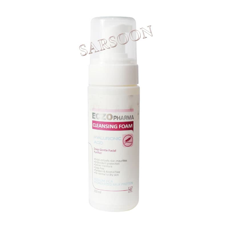 فوم پاک کننده اگزوفارما مای فارما مناسب پوست‌ های نرمال تا خشک 150 میلی لیتر My Eczo Pharma Cleansing Foam