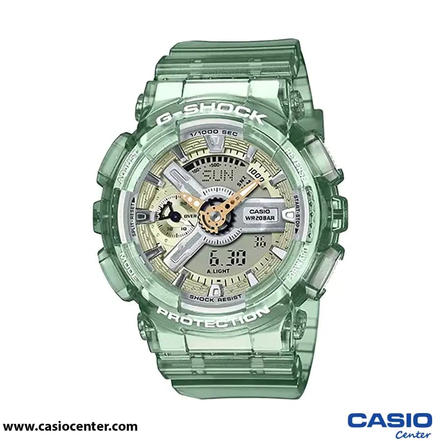 ساعت مچی مردانه/زنانه کاسیو جی شاک اصل مدل GMA-S110GS-3ADR