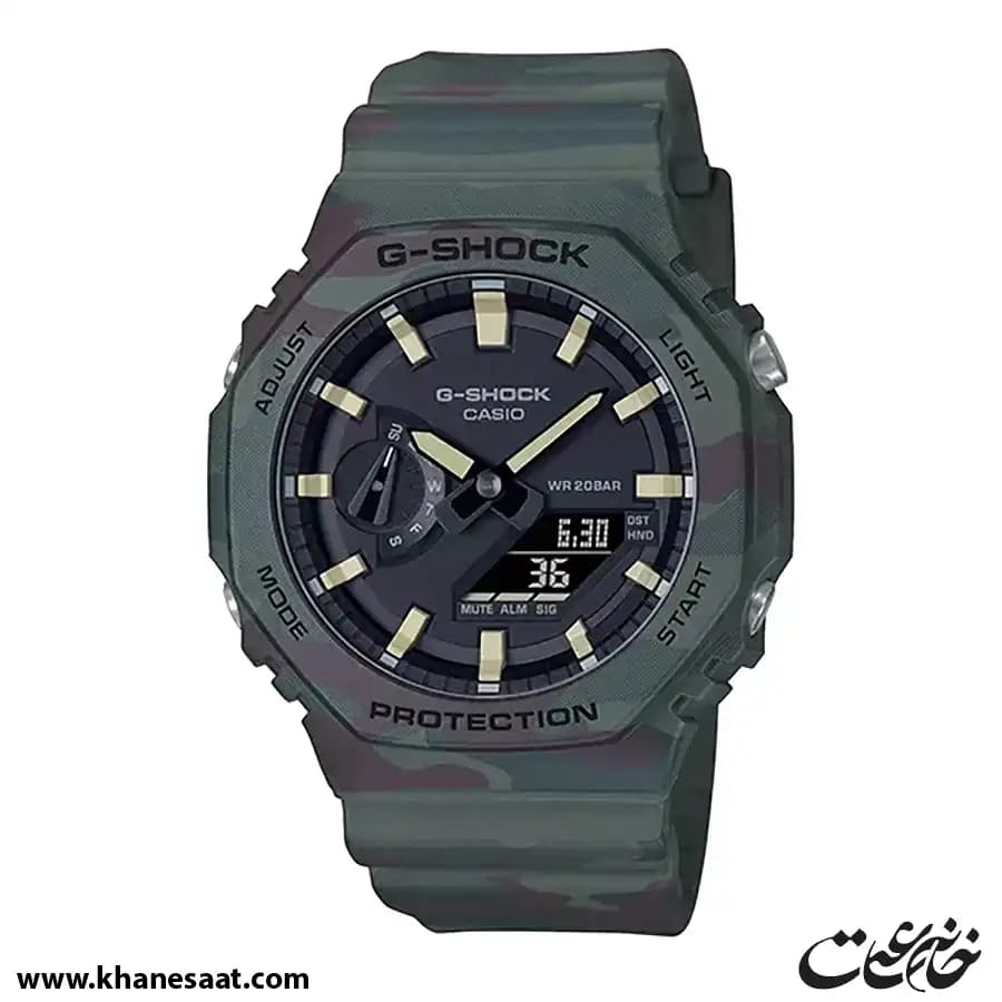 ساعت مچی مردانه کاسیو جی شاک اصل مدل GAE-2100WE-3ADR — تصویر ۷