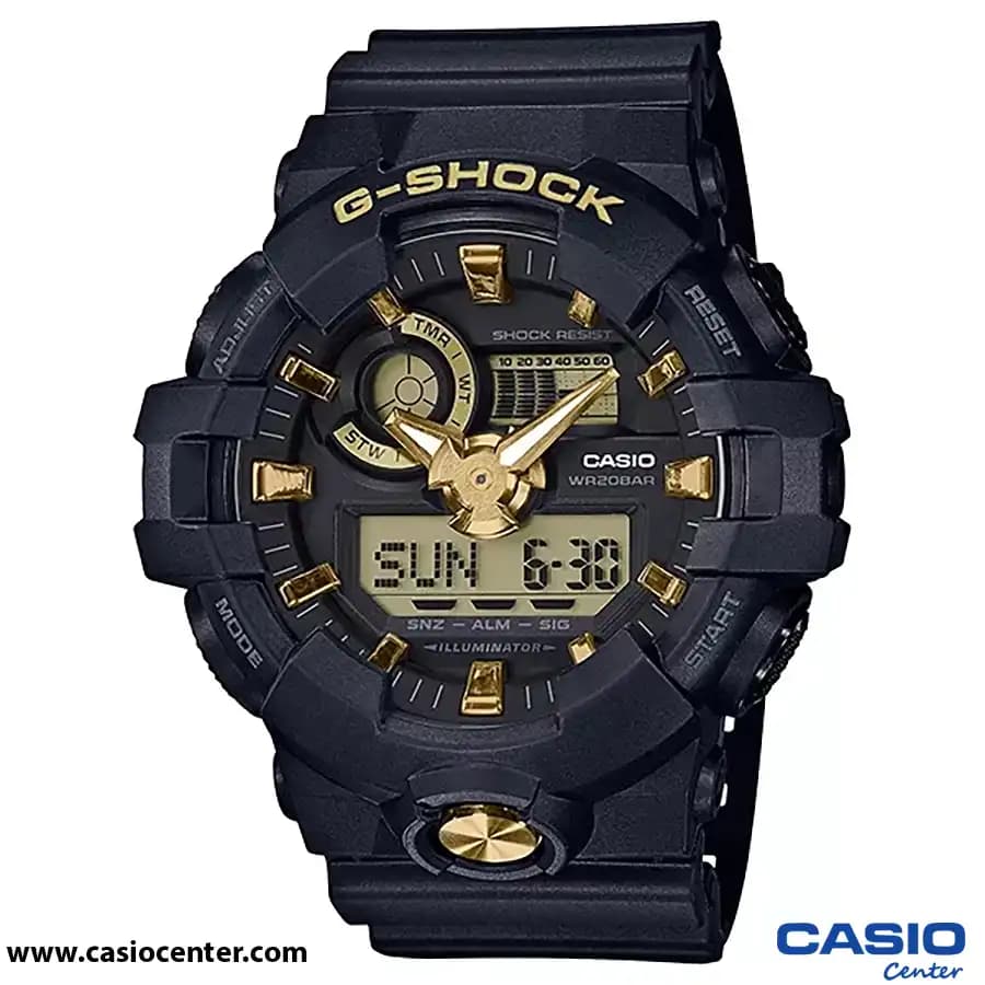 ساعت مچی مردانه کاسیو جی شاک اصل مدل GA-710B-1A9