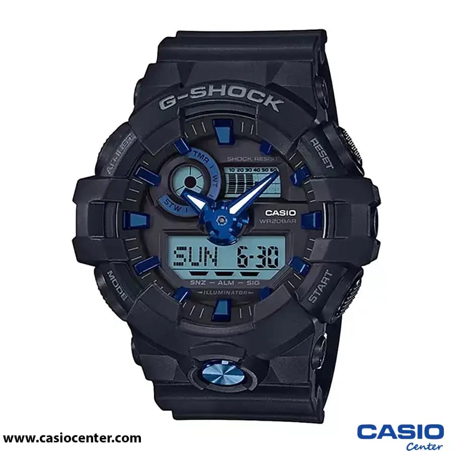 ساعت مچی مردانه کاسیو جی شاک اصل مدل GA-710B-1A2
