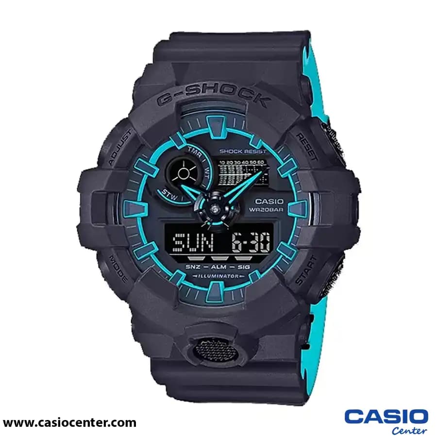 ساعت مچی مردانه کاسیو جی شاک اصل مدل GA-700SE-1A2