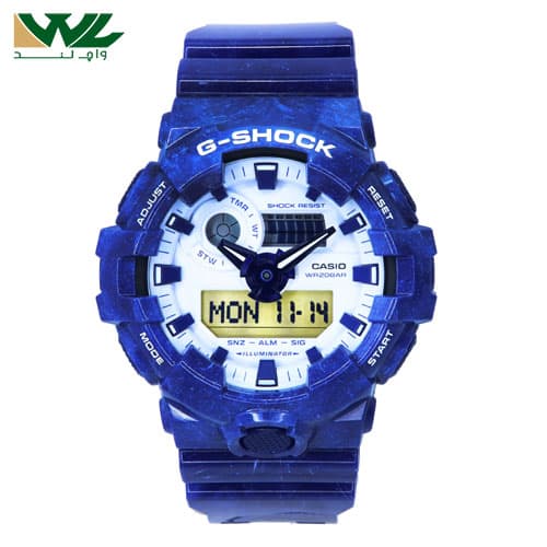 ساعت مچی مردانه کاسیو جی شاک اصل مدل GA-700BWP-2ADR — تصویر ۲