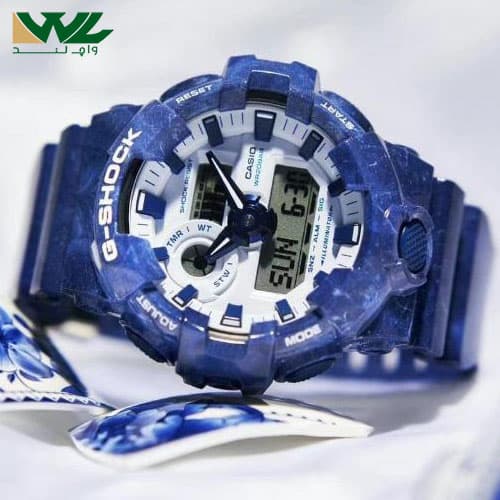 ساعت مچی مردانه کاسیو جی شاک اصل مدل GA-700BWP-2ADR — تصویر ۴