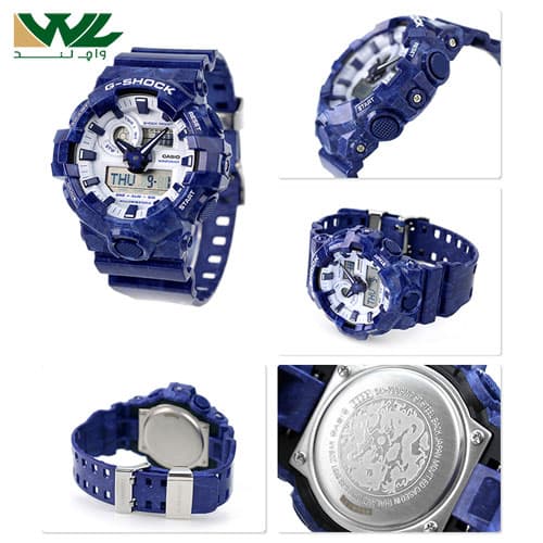 ساعت مچی مردانه کاسیو جی شاک اصل مدل GA-700BWP-2ADR — تصویر ۵
