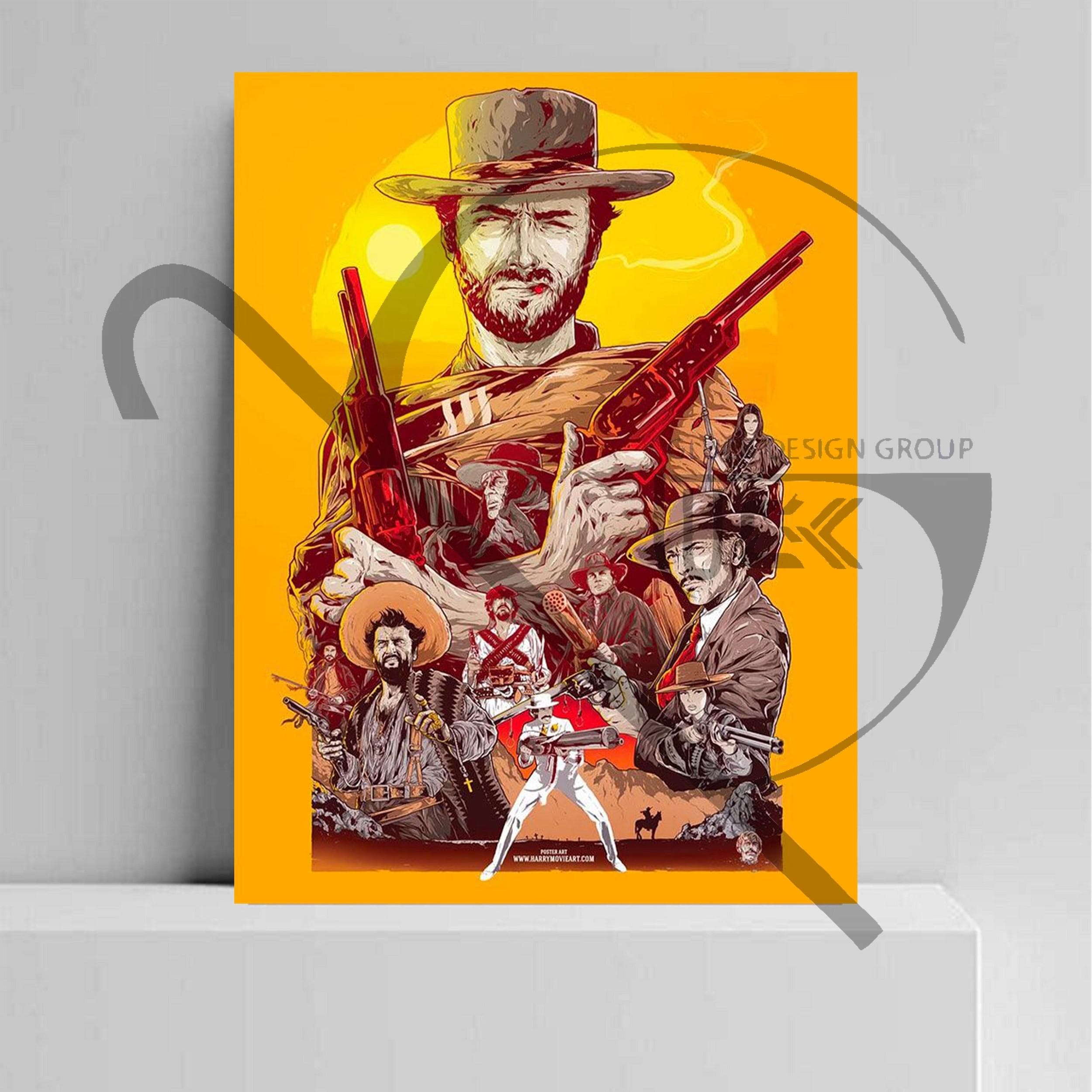تابلو خوب بد زشت (The Good the Bad and the Ugly) کد FMO036