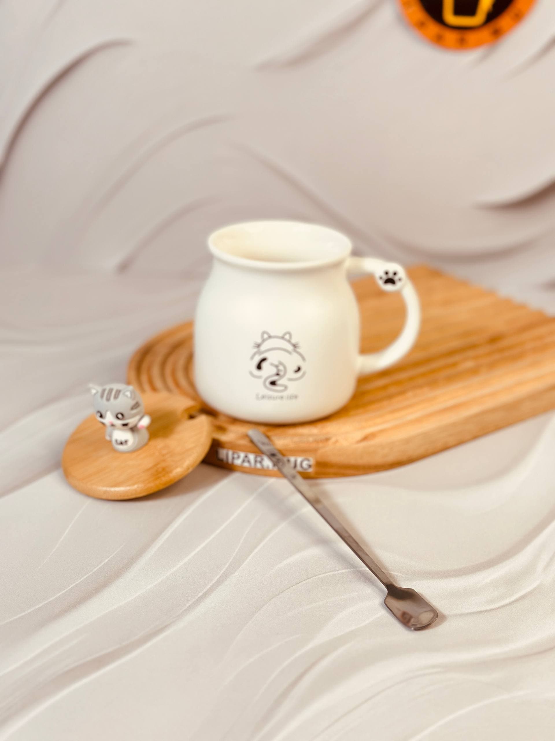 ماگ سرامیکی گربه GOOD TIME کد 6258 — تصویر ۳