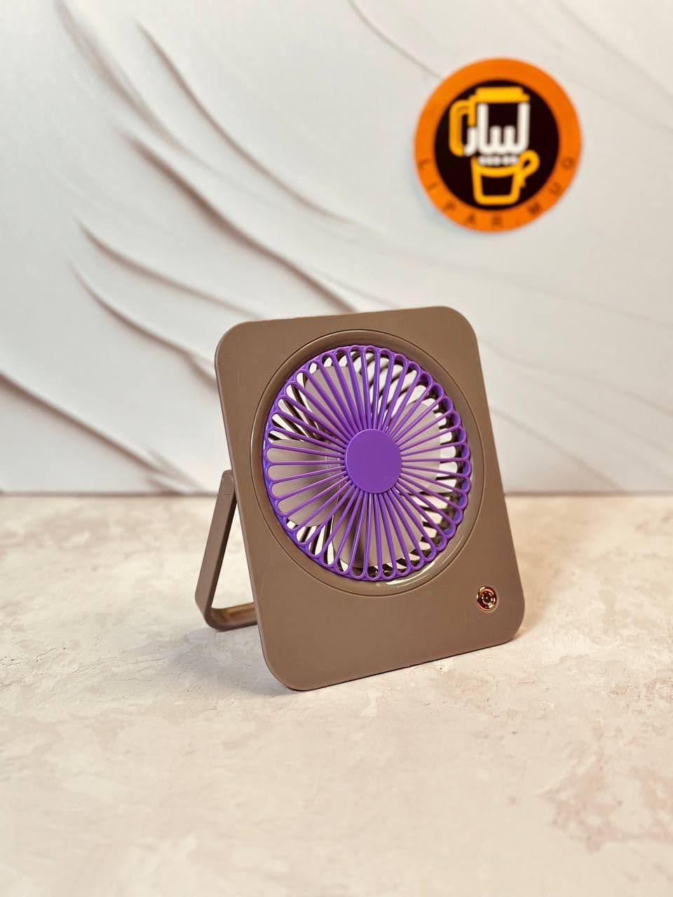 پنکه شارژی رو میزی سایز بزرگ کد 9400 — تصویر ۴