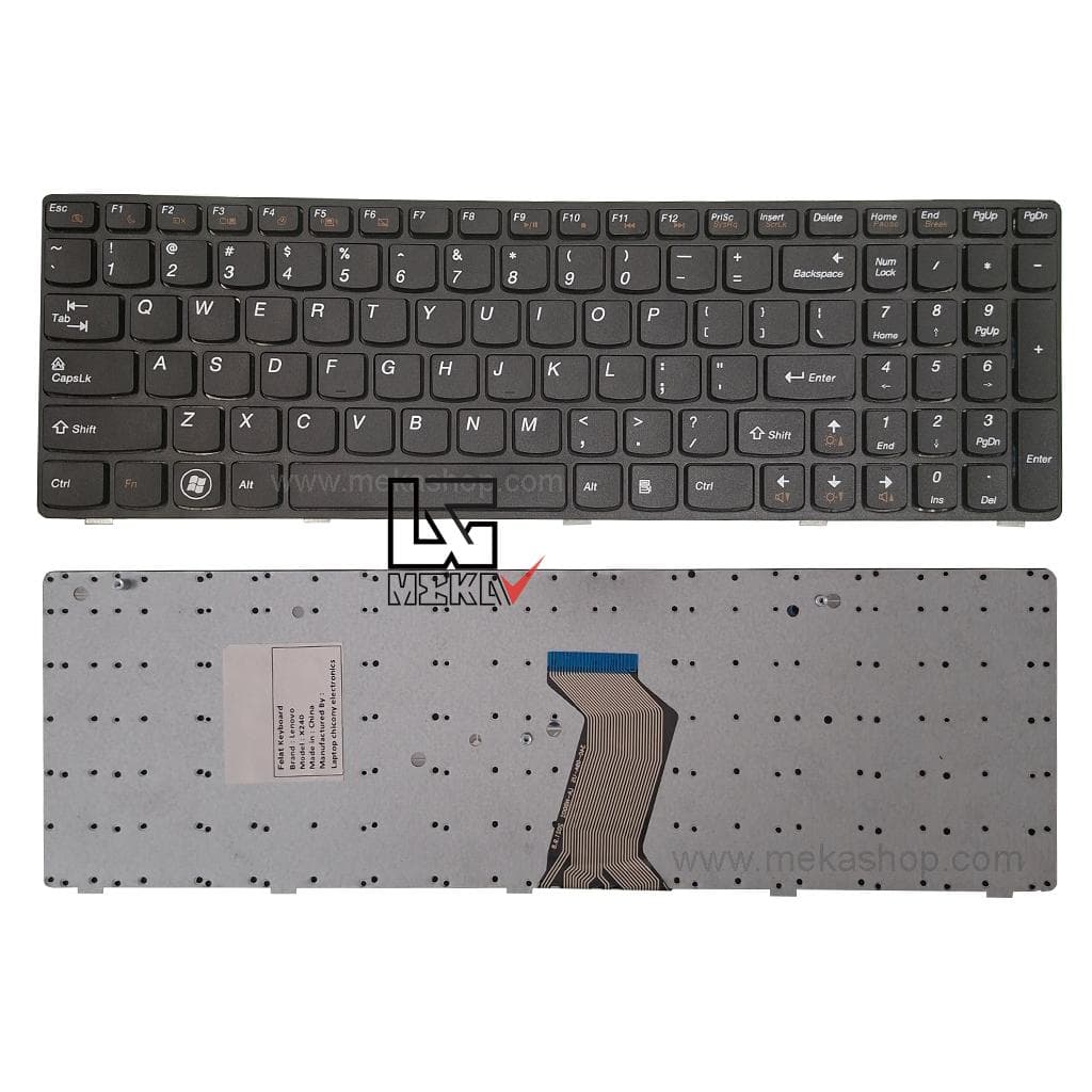 کیبورد لپ تاپ لنوو LENOVO G580 — تصویر ۲