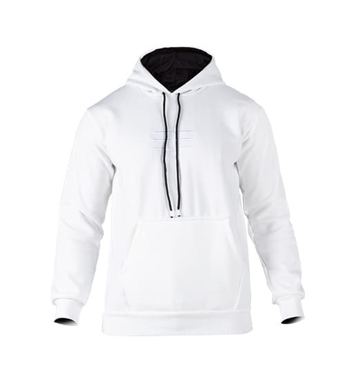 هودی مردانه کلاه دار سفید طرح دار Balenciaga کد 48905