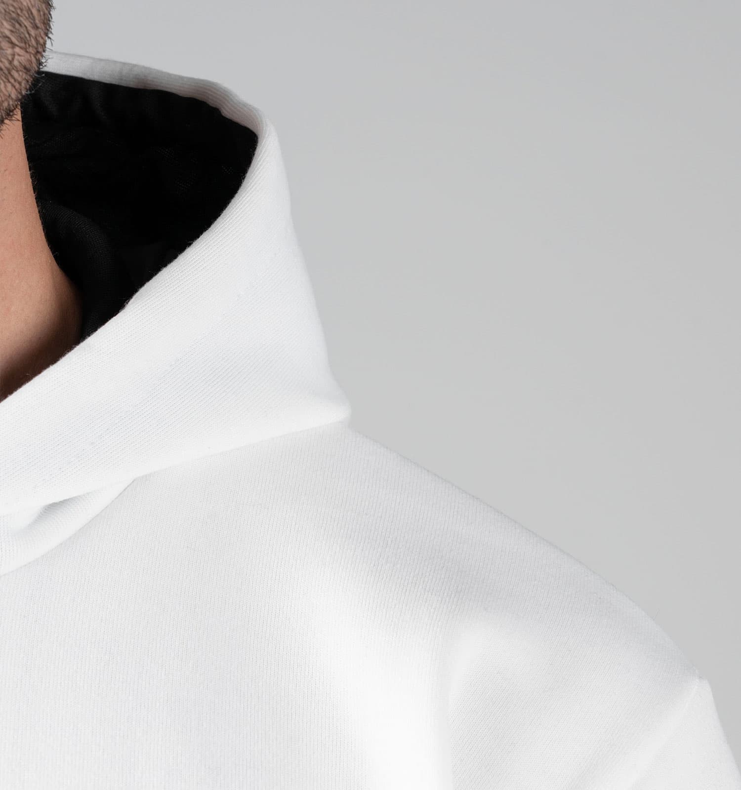 هودی مردانه کلاه دار سفید طرح دار Balenciaga کد 48905 — تصویر ۴