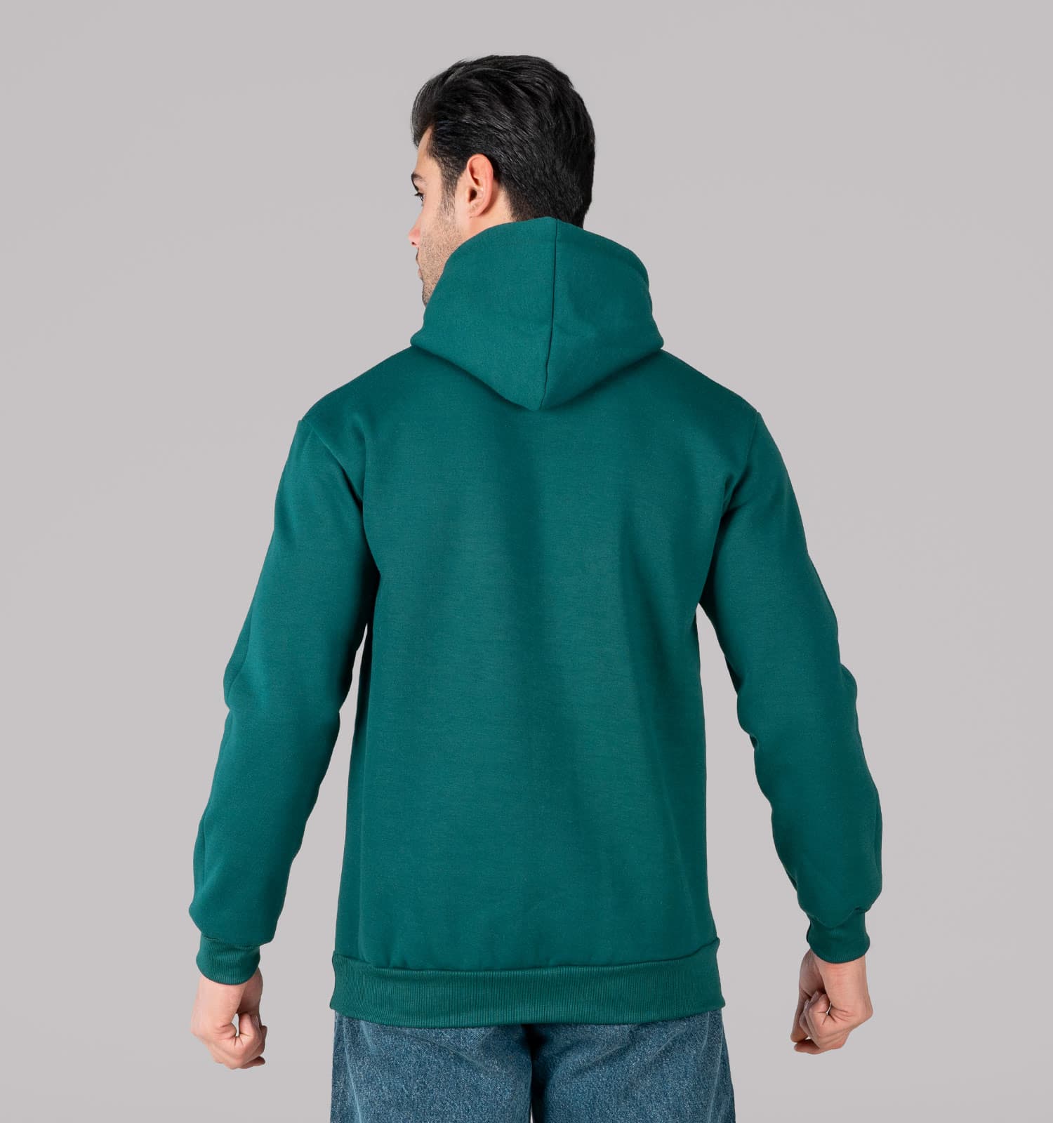 هودی مردانه کلاه دار طرح دار کد 48940 — تصویر ۳