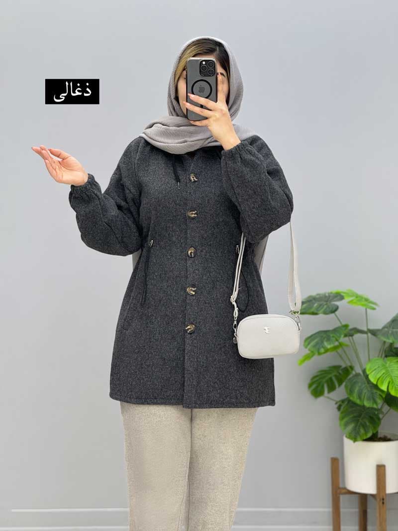 مانتو کلاهدار آنیاکد3298108
