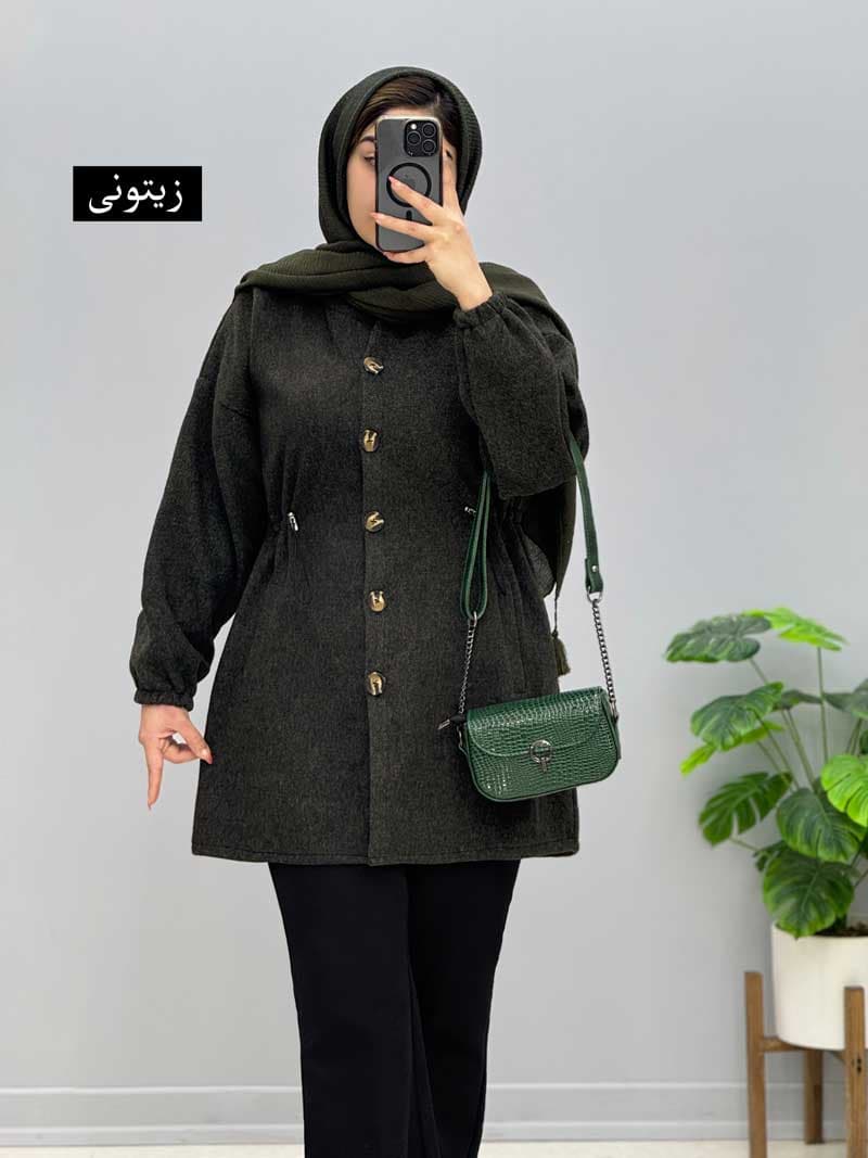 مانتو کلاهدار آنیاکد3298108 — تصویر ۴