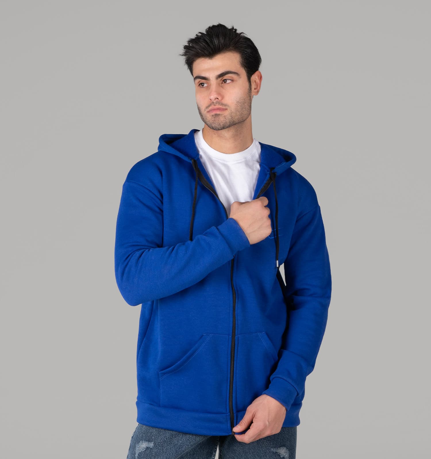 هودی مردانه کلاه دار ساده Nike کد 48982 — تصویر ۲