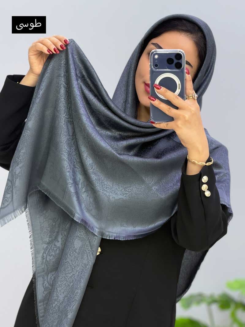 روسری ژاکارد ژینو کد11027 — تصویر ۳