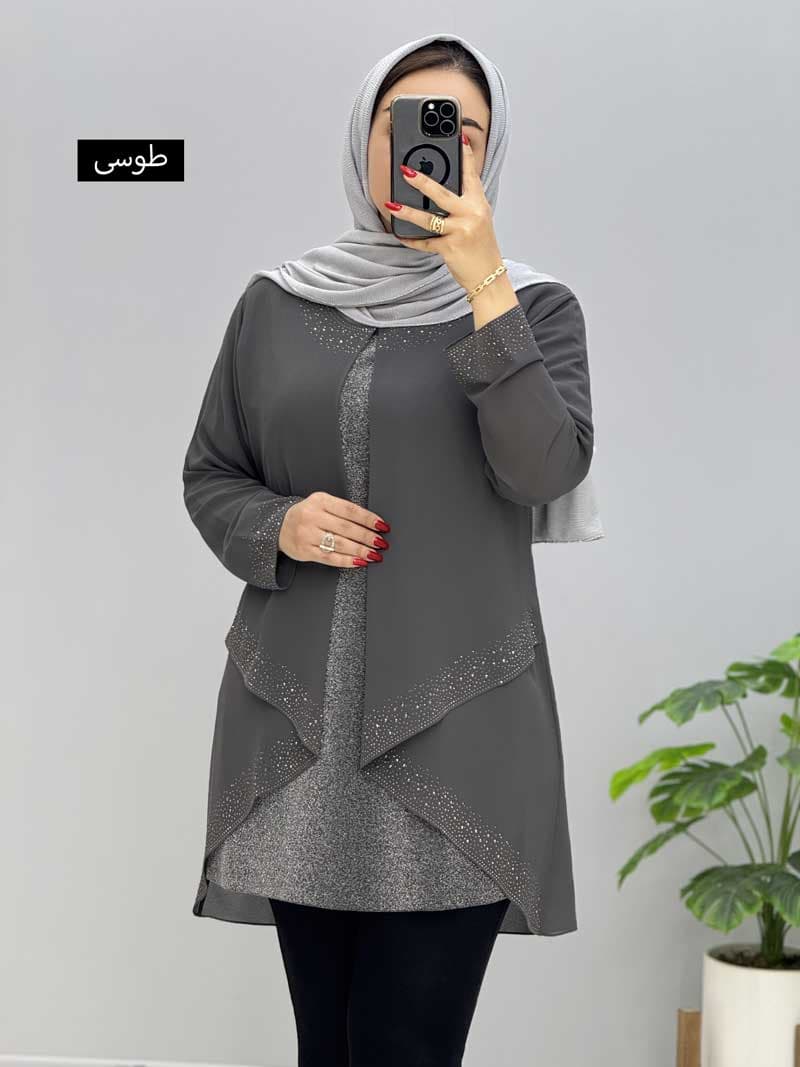 تونیک مجلسی آتاناز کد 81823 — تصویر ۷
