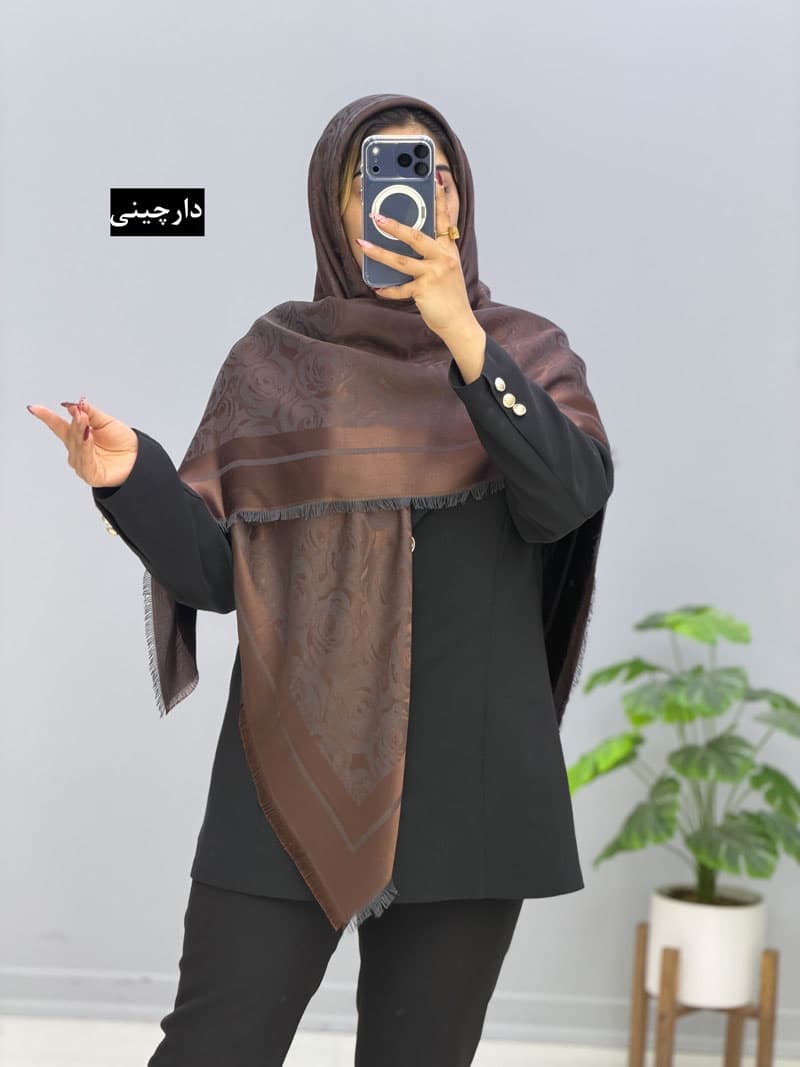 روسری ژاکارد لوییزا کد11027 — تصویر ۷