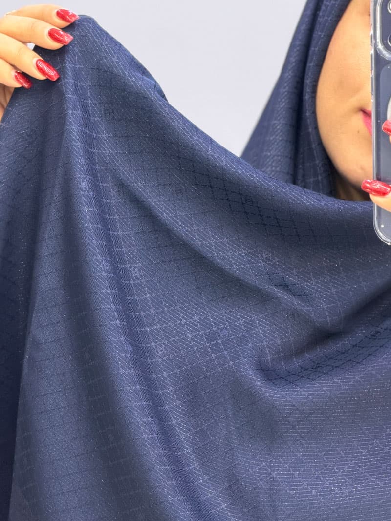 روسری ژاکارد نیکان کد11027 — تصویر ۴