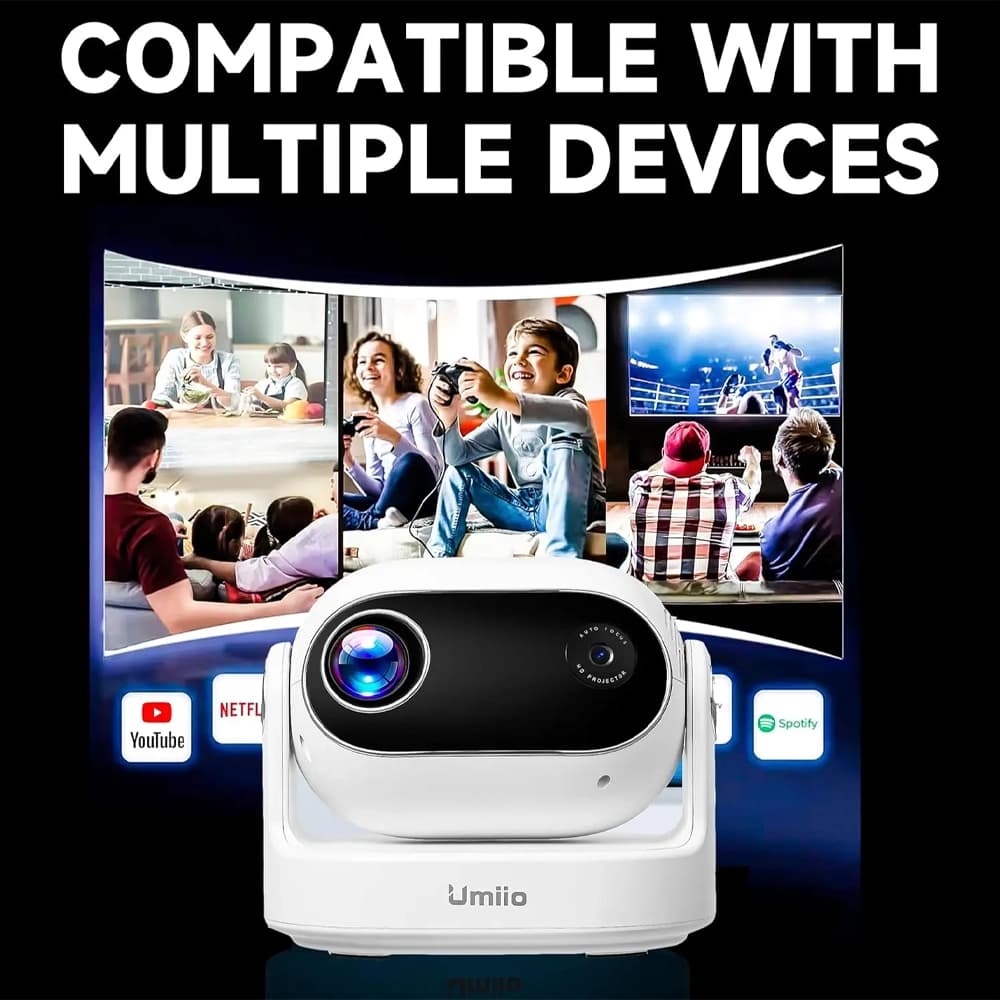 پروژکتور هوشمند یومیو مدل Umiio Portable Projector U30 — تصویر ۲